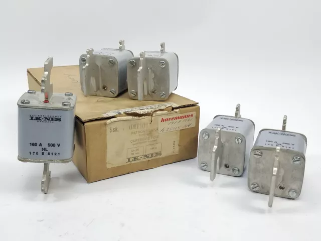 Lk / Bussmann 170E5121 Fusible 160A 500V Hl 5 Scp