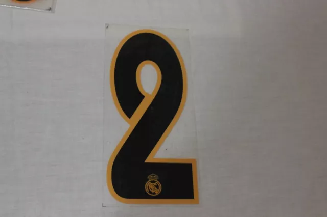 Startnummer Antik Von Fußball von Der Real Madrid 2003 2005 Numero 2