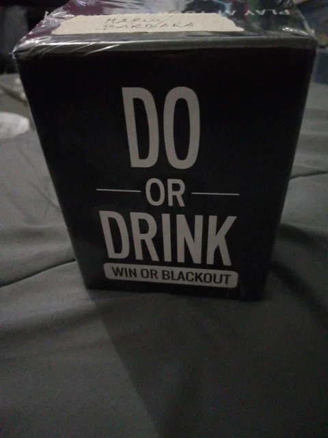 Nuevo juego de cartas de fiesta para beber o beber ganar o apagar