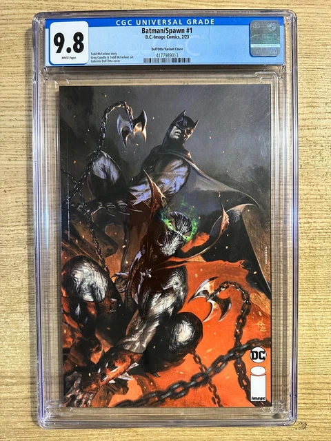 {Defective Slabbed} Batman Spawn #1 (2023 DC Comics) Dell Otto Variant CGC 9.8