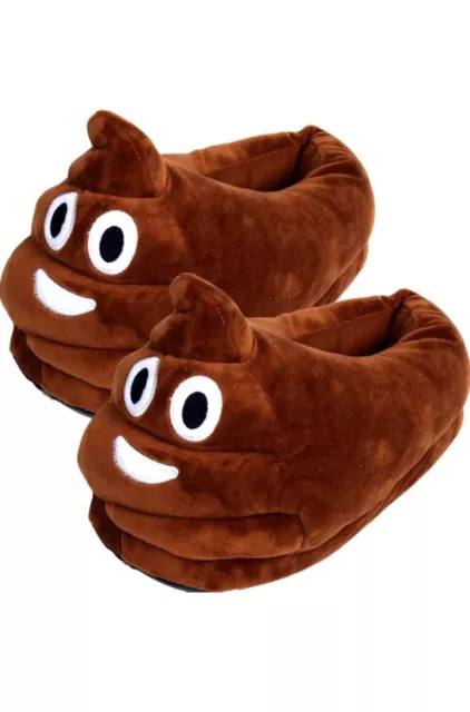 Emoji Pantofole Carino Inverno Caldo Accogliente Morbido Peluche 35-41 3