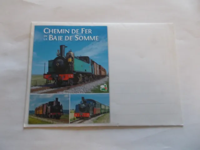 80 Chemin De Fer De La Baie De Somme Enveloppe Et Carte Postale Parfait Etat