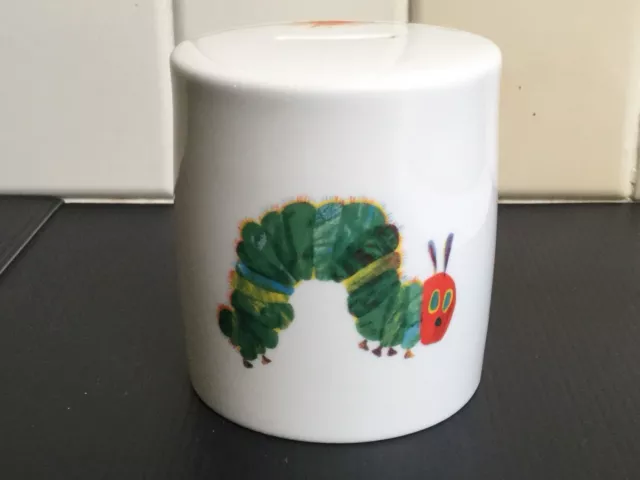 The Very Hungry Caterpillar. Piggy Bank / Money Box, Portmeirion. By Eric Carle.