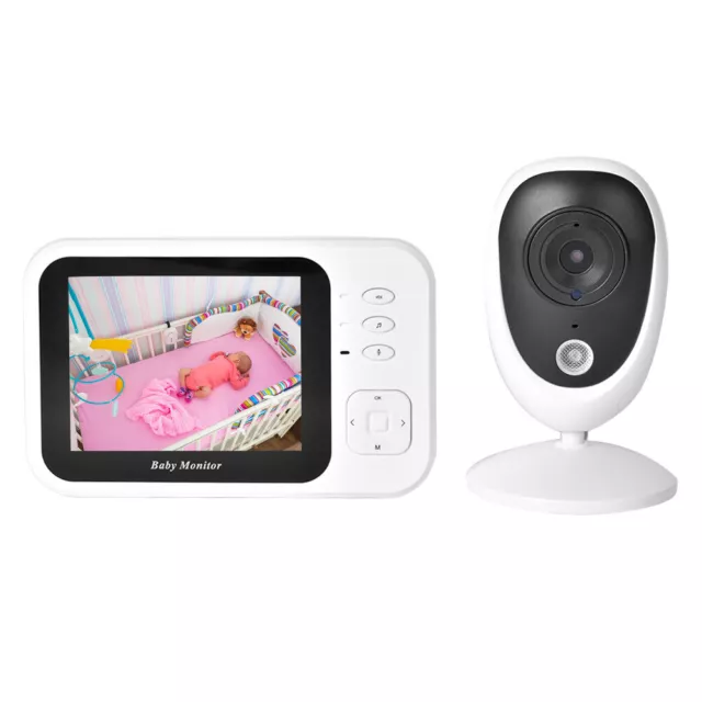 100-240V 3.5in TFT Wireless Digital Baby Monitor IR Nachtsicht Intercom Lu GD2
