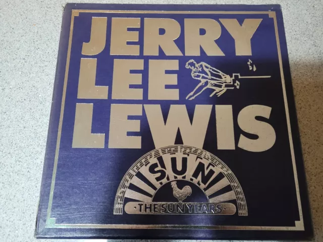 Jerry Lee Lewis The Sun Years 12 LP Boxset & Booklet Sun Records SUN BOX102 1983