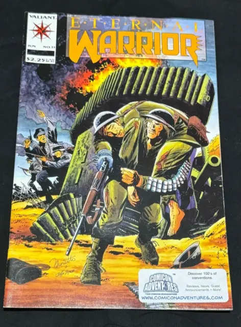 ETERNAL WARRIOR Comic Book Valiant Comics 1993 Vol 1 #11