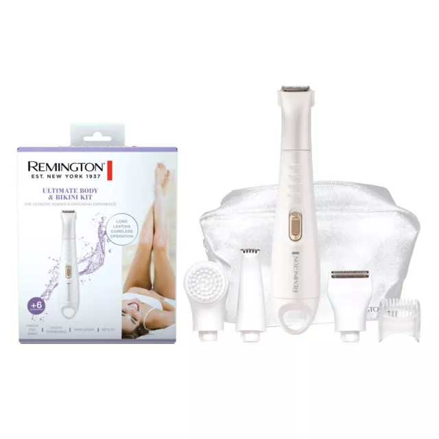 Remington Trim And Shape Ultimate Body And Bikini Wet And Dry Cordless Kit