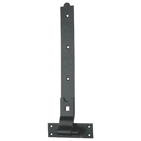 8 Pièces Noir Charnières En T De Porte Avec Vis, 4 Pouces Charnières À