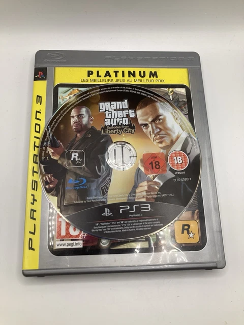 Notice/manuel Seul Pour GTA Episodes From Liberty City PS3 - Bon état, Pas De Jeu