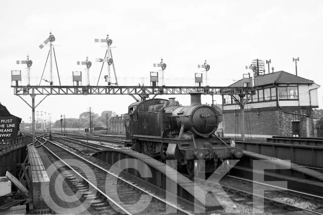 Railway   B/W  Negative   35mm   GWR  6150  Oxford  1962.