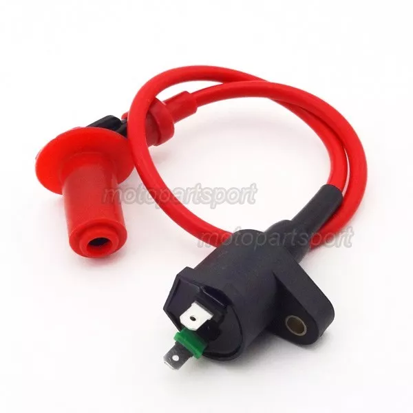 New Red GY6 Racing Ignition Coil For 50cc 125cc 150cc  Moped Scooter Motorcycle