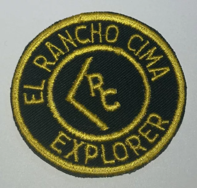 El Rancho Cima Explorer CE  Patch Sam Houston Texas Boy Scout RC5