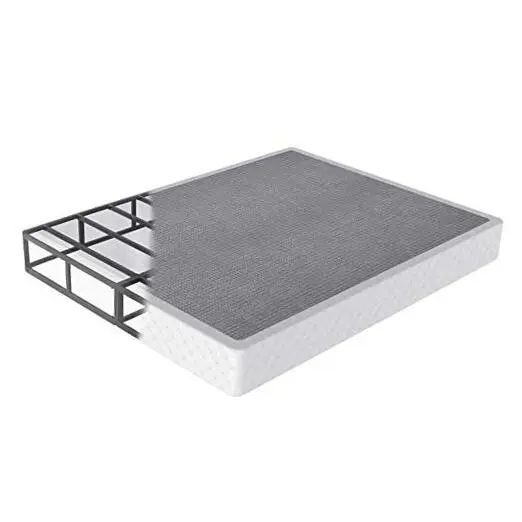 Base/colchón/colchón/resorte de caja de 7 pulgadas de bajo perfil de metal/bunkie King