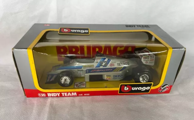 BURAGO INDY TEAM Number 22 Kmart Texaco Diecast model car 1 24