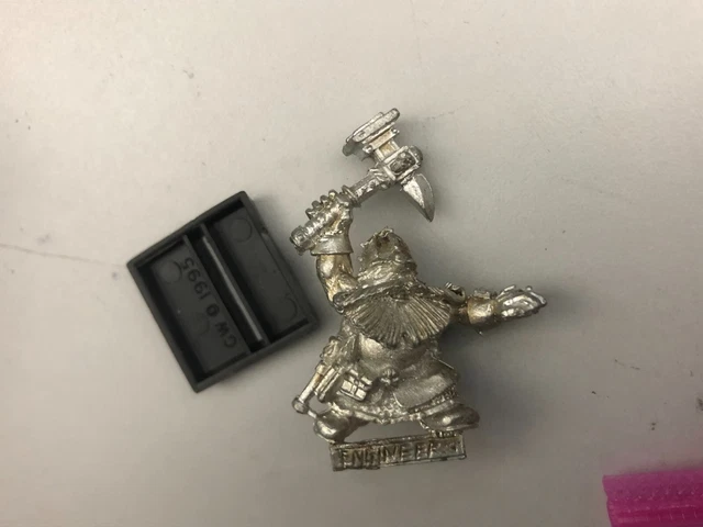 Dwarf Master Engineer Avec Arme À Main 7ème Édition Warhammer Le Vieux