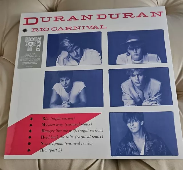 Rare Duran Duran Rio Carnival RSD 2023 Vinyl