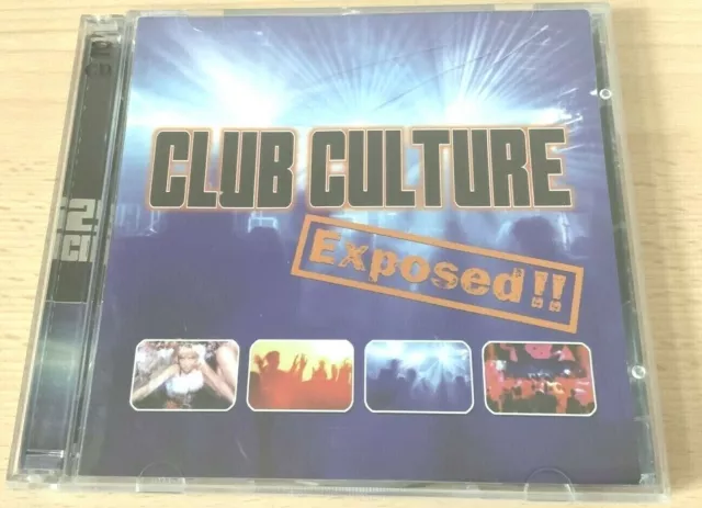 CD Club Culture Exposed Double Club Album Compilation 1998