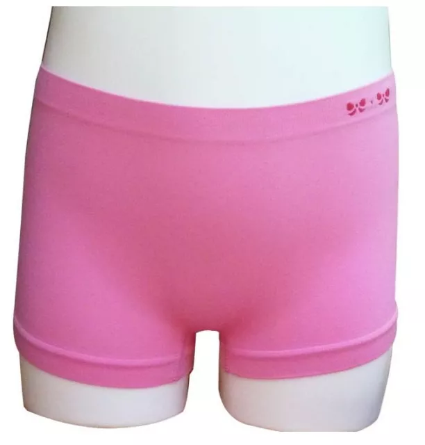 Boxer microfibre sans couture fille-Taille 2/4 ans-Coloris au choix