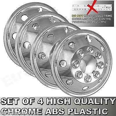 15" Mercedes Sprinter Chrome Wheel Trims Motorhome American Style Hub Caps x 4