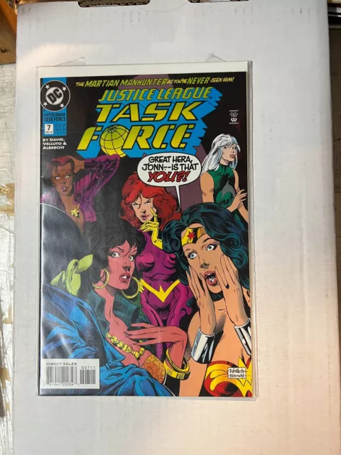 Justice League Task Force #7 Direct 1993 DC Comics | Combined Shipping B&B