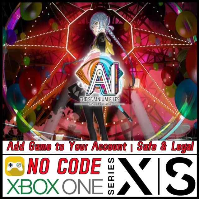 AI: THE SOMNIUM FILES Nirvana Initiative Xbox One Series X|S | Game No Code