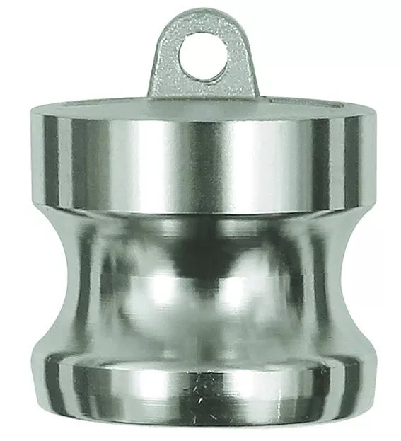 RIEGLER Verschlussstecker, Typ DP Kamlok 1.4401, Stecker-Ø 120 mm / Baugröße 4