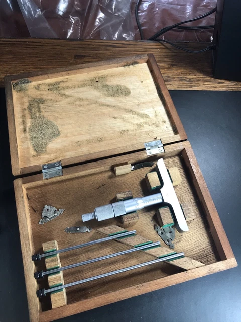 MITUTOYO DEPTH GAUGE 001” $69.99 - PicClick