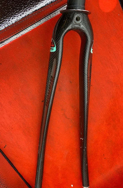 Fourche Carbone Bianchi Campagnolo Pour Vélo De Course 700c - Diamètre 1-1/8", Occasion