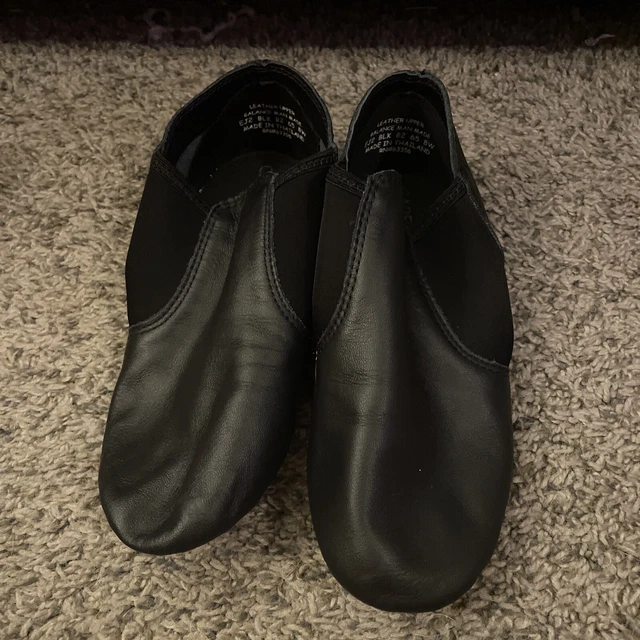 Capezio E-Series Black Jazz Slip On EJ2 8W Brand New!