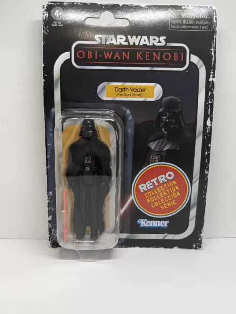 Star Wars Retro Collection DARTH VADER Obi Wan Kenobi VC241 3.75" Figure - NEW