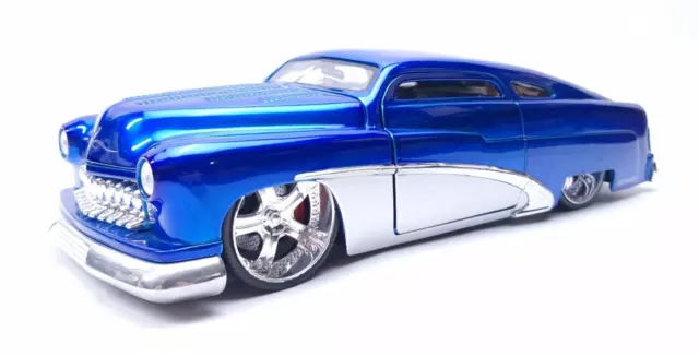 Jada Toys Kustom Kings - Mercury Hard Top w/ Guitar (1951, 1/18 , Blue) 91176