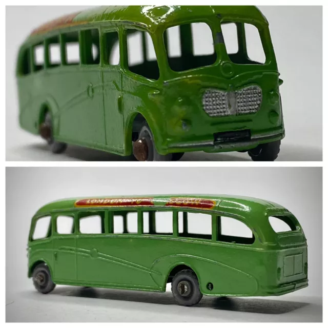 Matchbox🔥Lesney 1958 - 21a. BEDFORD DUPLE COACH LONDON TO GLASGOW - 1:64 -