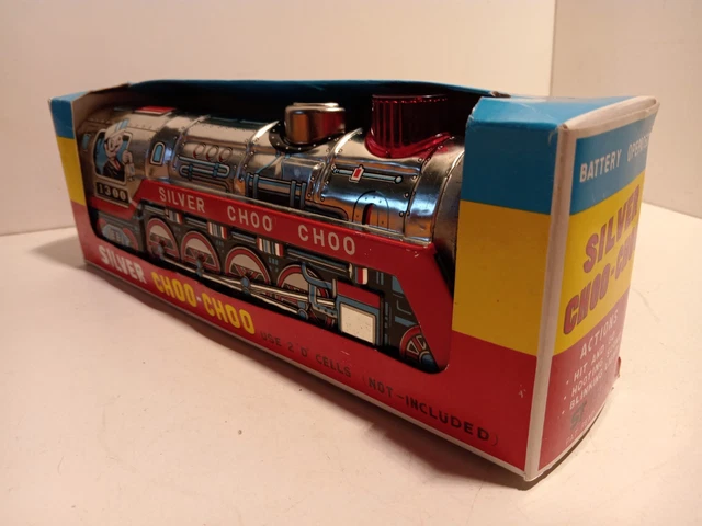 Train jouet vintage à piles, son et lumière, moteur Choo Choo rétro - Canada