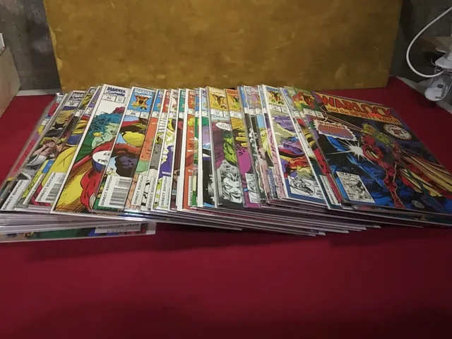 Lot of 37 Warlock and the Infinity Watch Comics 1-40 Missing 23 24 25 Nm Mt Bgd