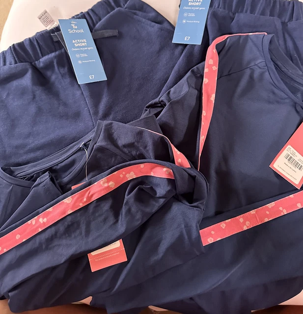 New Age 8 Bundle 2 Tops 2 Shorts twin girls clothes Activewear