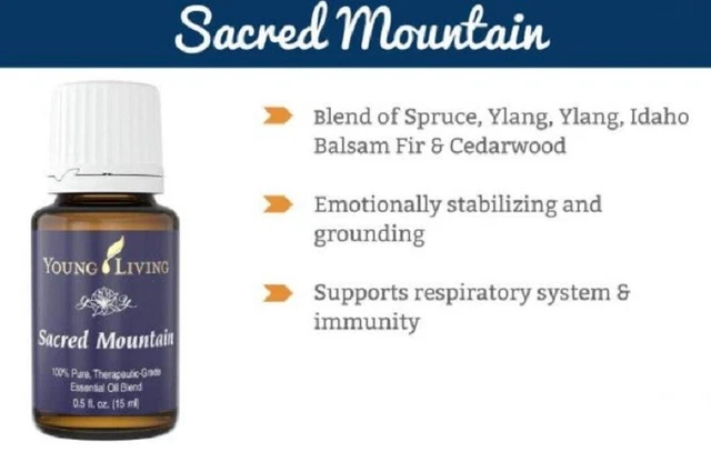 新品★ YOUNG LIVING SACRED MOUNTAIN 15mL Amazon.com: Young Living Sacred Mountain Essential Oil Blend