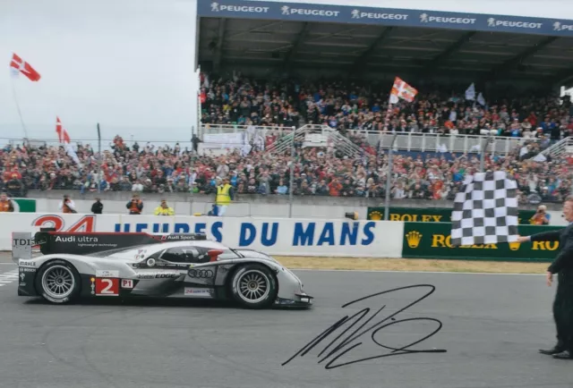 Marcel Fassler Hand Signed 12x8 Photo Le Mans Autograph Audi