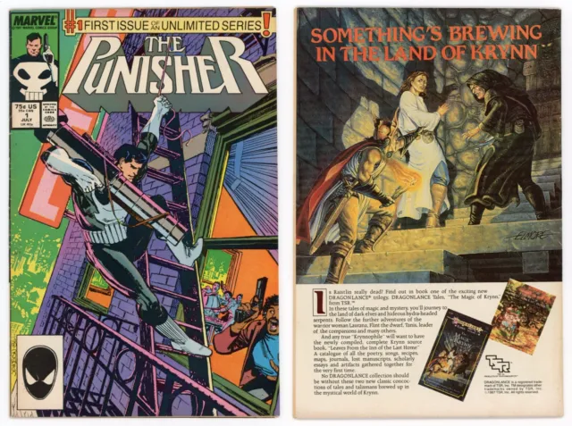Punisher #1 (VG/FN 5.0) 1st Ongoing Series KEY Issue Frank Castle 1987 Marvel