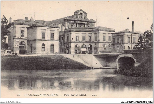 AAHP3-51-0230 - CHALON-SUR-MARNE - Pont sur le Canal
