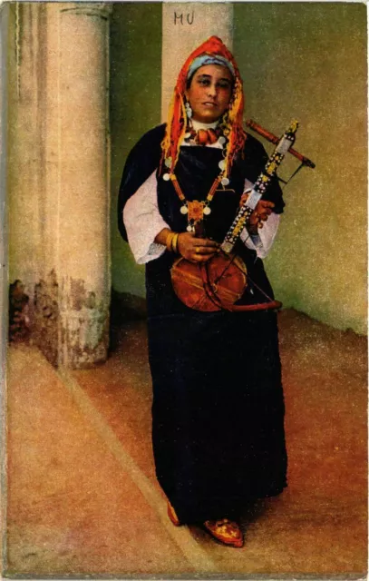 CPA AK Une pretty musician from Tiznit MOROCCO (824996)