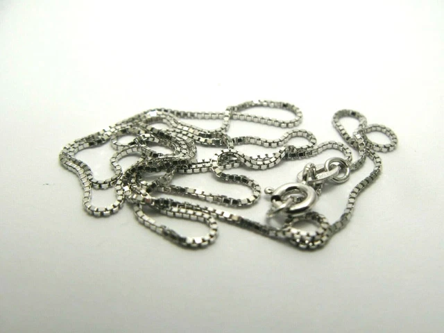 Collana In Argento (925) Con Catena Veneziana – 40 Centimetri - Foto 6