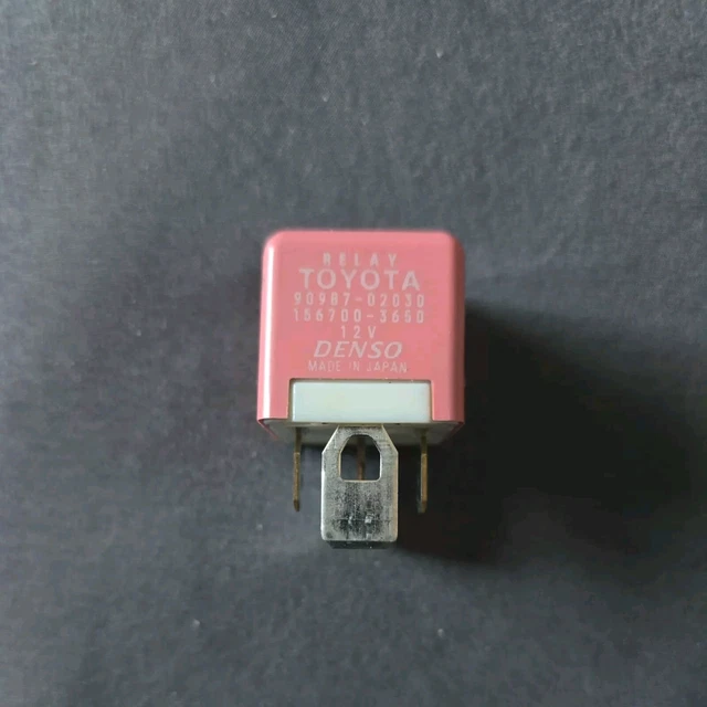 Genuine Toyota Lexus 5-Pin Brown Relay 90987-04004 (Denso 156700-0860) – Used, Tested