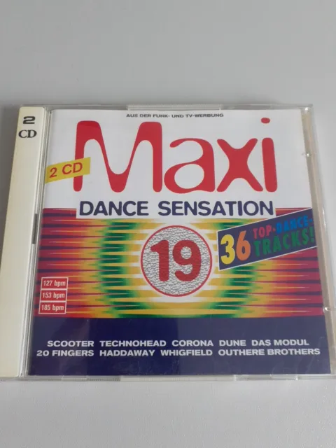 2 CD Do-CD Various - Maxi Dance Sensation 19