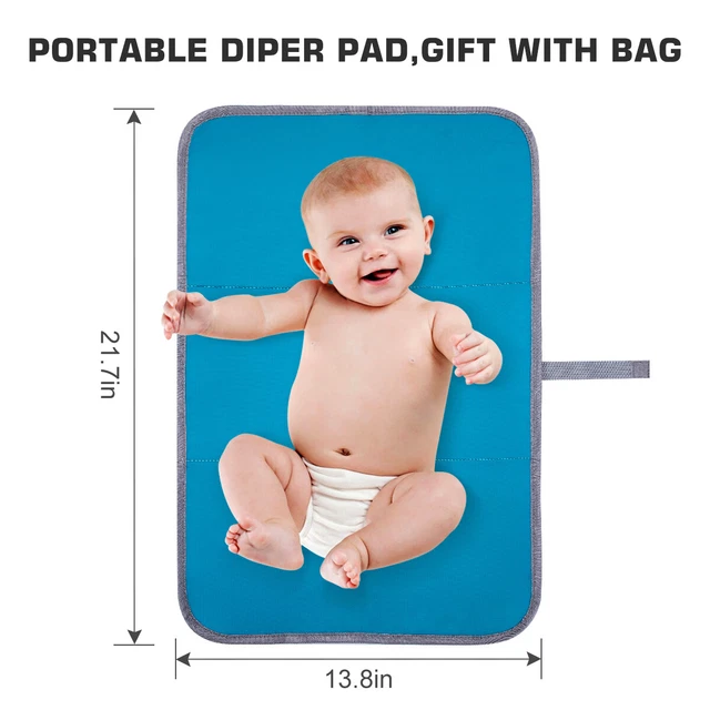 Living Traveling Share Baby Diaper Bag Multi-Function Travel Waterproof Backpack 11
