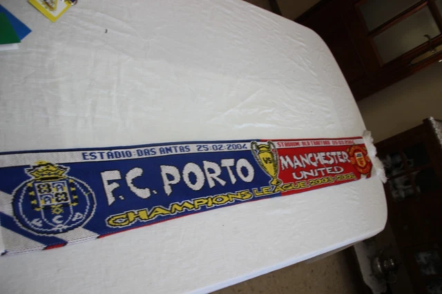 Écharpe De Foot Vintage UEFA Cup 2007 – Rangers FC & Osasuna – 100% Laine