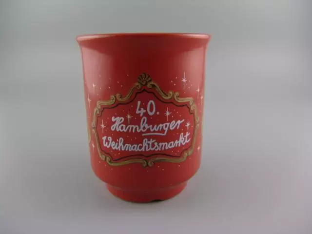 ¯_¯_¯ Becher - Tasse - Weihnachten 40. Hamburger Weihnachtsmarkt ¯_¯_¯