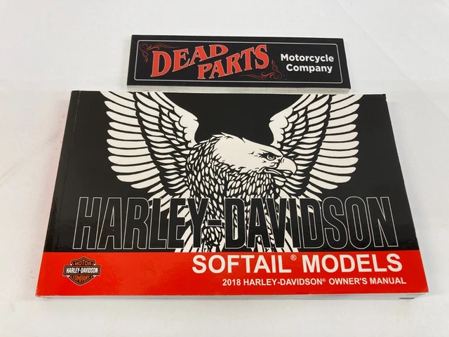 Harley 2018 softail owners manual guide book 94000478