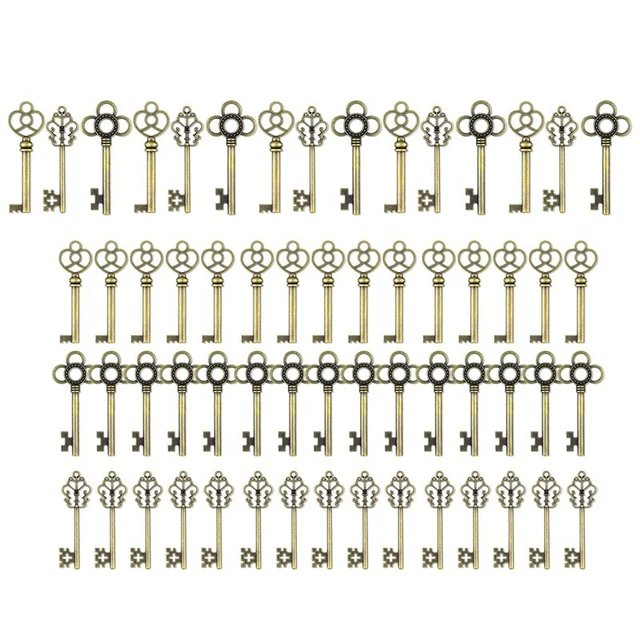 Set di Chiavi Principali Vintage, Ciondoli, Chiavi Padronali Complete, I9B5