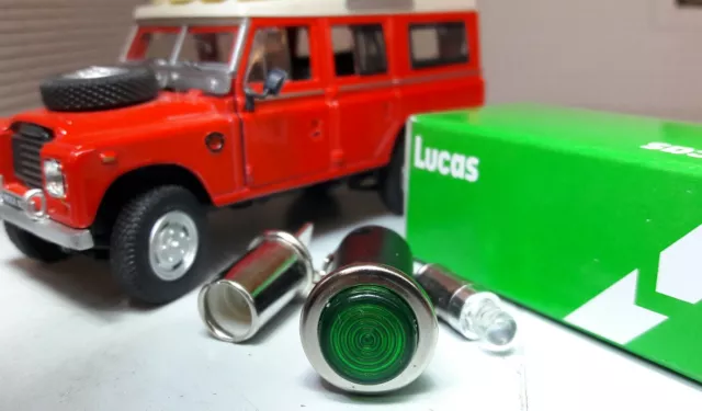OEM Lucas LED Vert Illuminé Avertissement Léger Leyland Marshall Tractor BCA4778