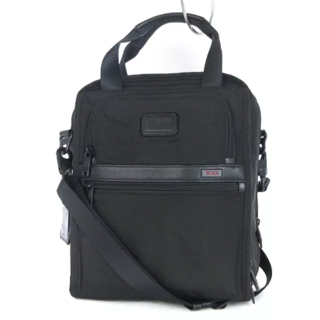 Tumi ALPHA 2 MEDIUM TRAVEL TOTE BAG SHOULDER NYLON WAY 22117D2 BLACK Used